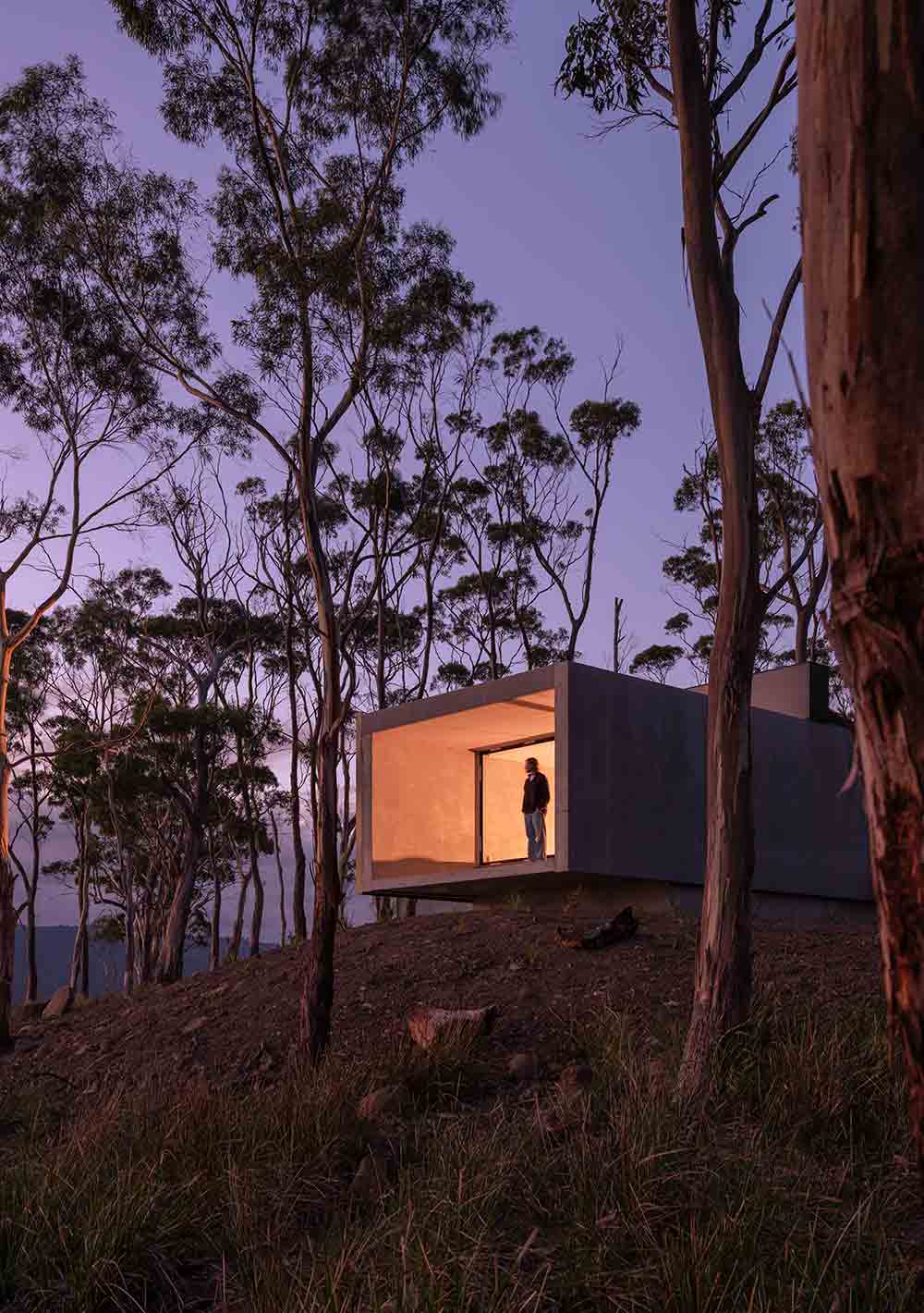 Design-Ferienhaus im skandinavischen Wohnstil von NOVALI Guesthouses – hochwertig einrichten, erfolgreich vermieten und designaffin mieten in Tasmanien.